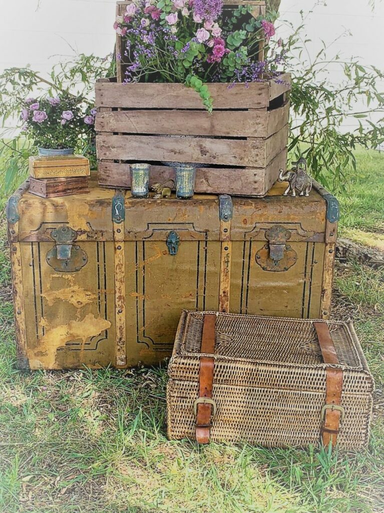Werkloos Matron Transparant Vintage koffer hout - Liberty Vintage
